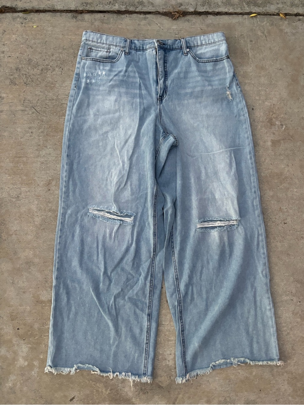 plus size baggy jeans